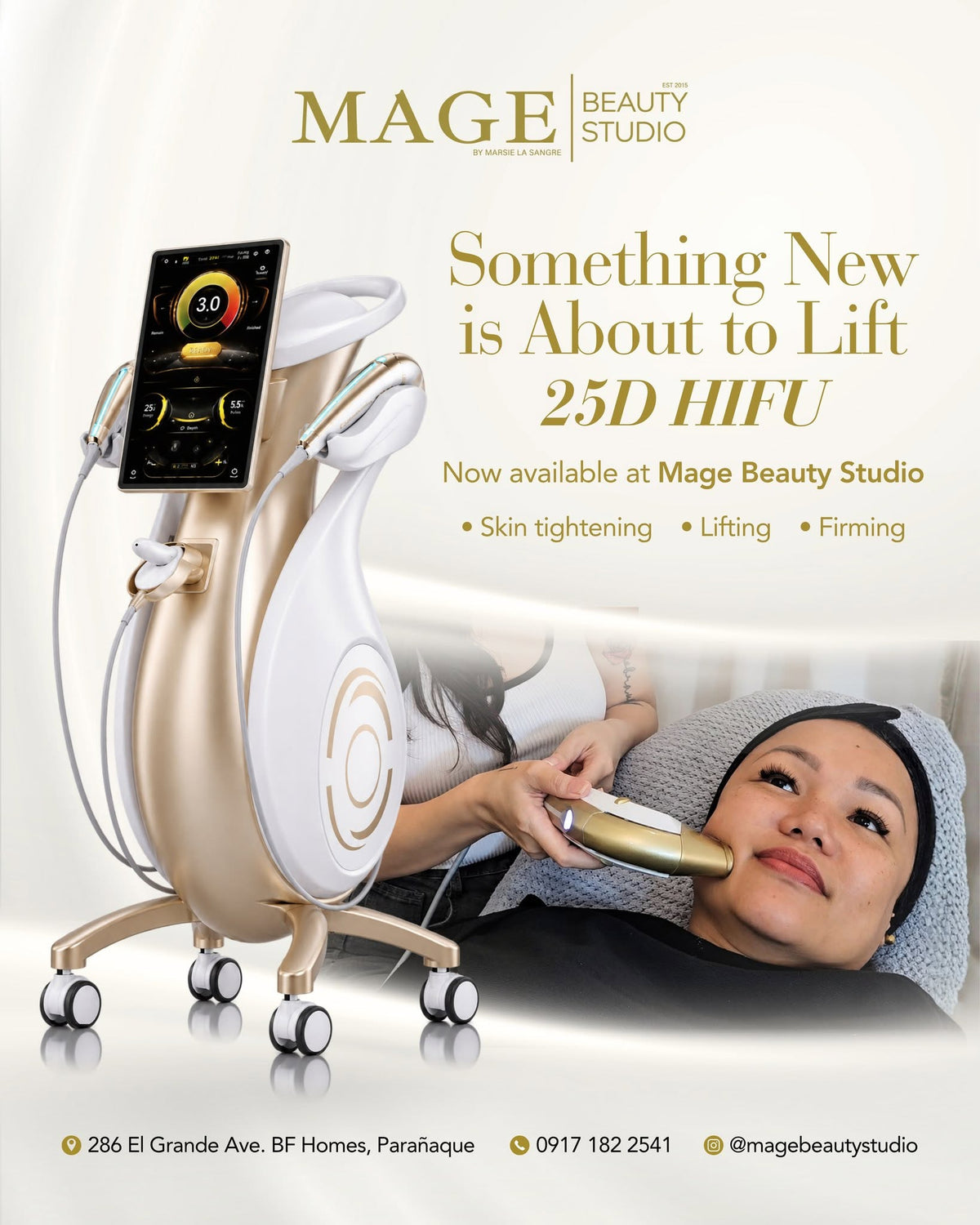 25D HIFU — Skin Tightening & Lifting