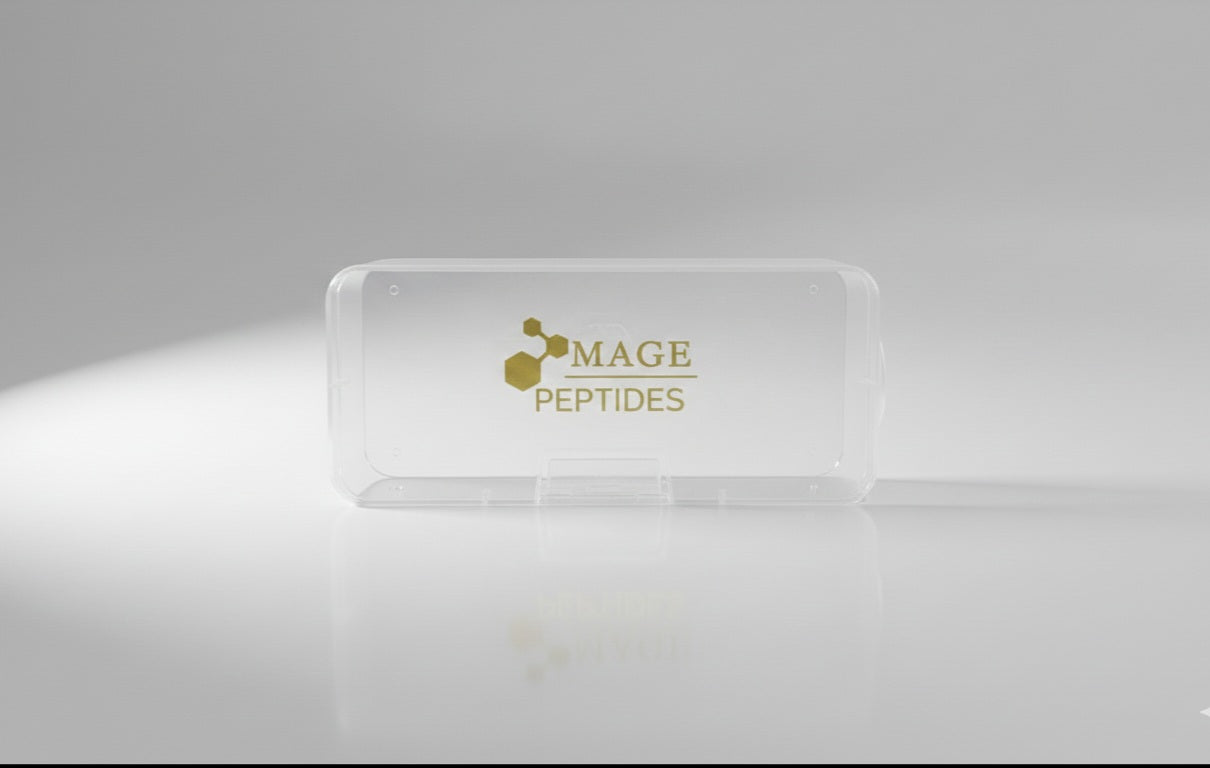 Mage Peptides Clear Storage Case